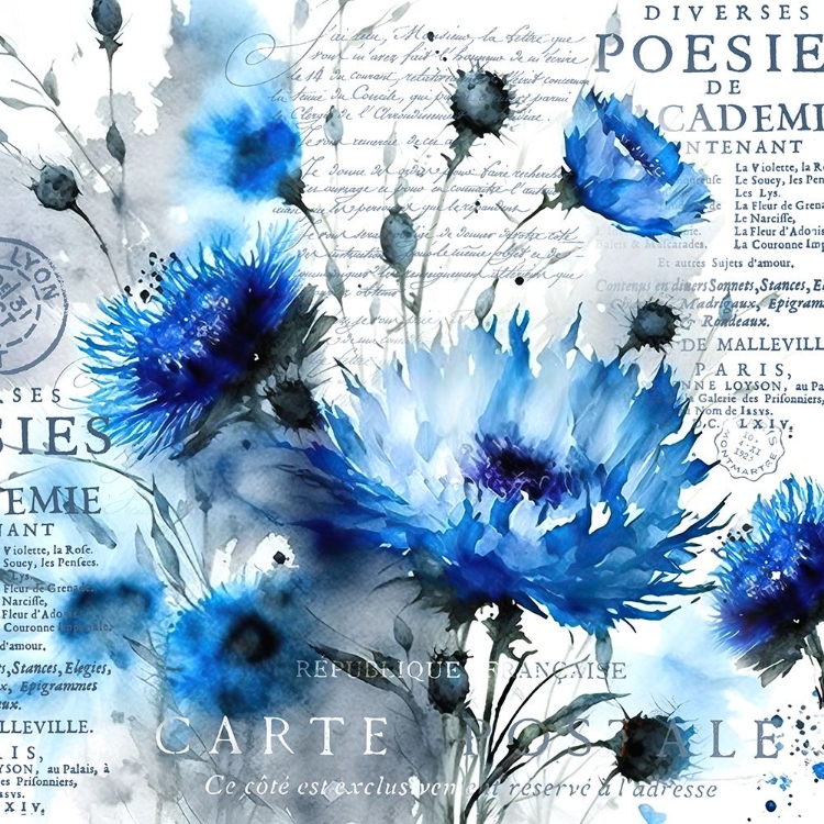 Picture of BLUE FLORAL DREAMS