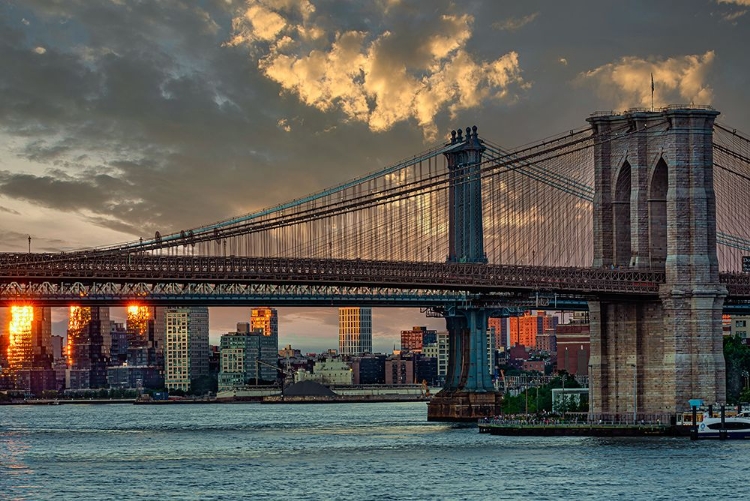 Picture of BROOKLYN AND MANHATTAN BRIDGES