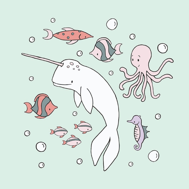 Picture of MERMAID CRITTERS NARWHAL