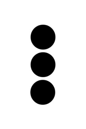 Picture of THREE CIRCLES BLACK