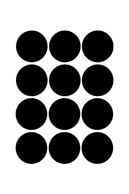 Picture of TWELVE CIRCLES BLACK