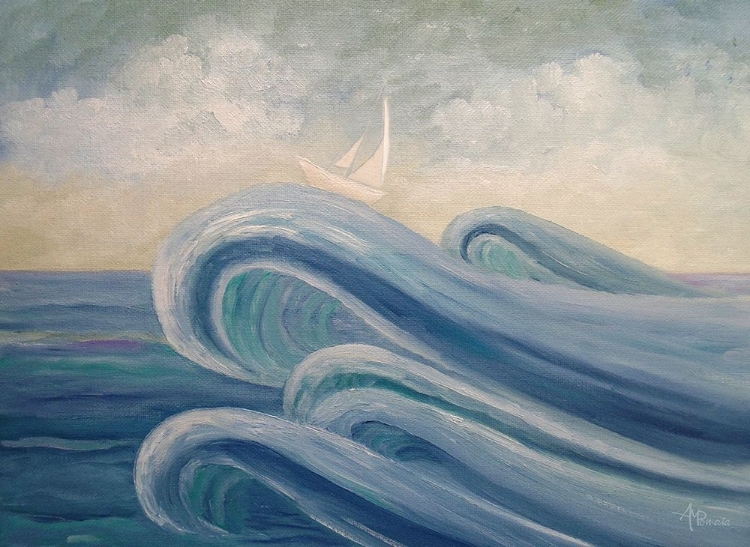 Picture of CROWNING THE WAVES