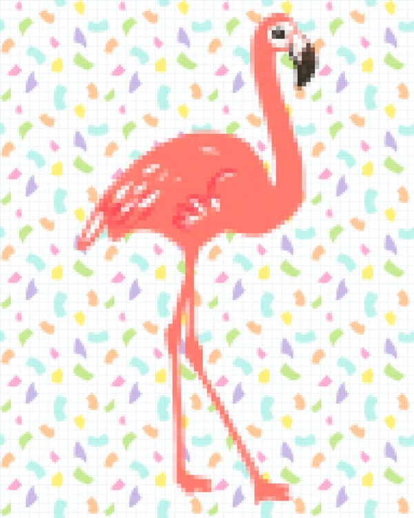 Picture of FLAMINGO PIXEL PARTY II