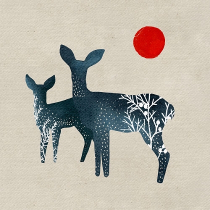 Picture of DEER AND SUN III