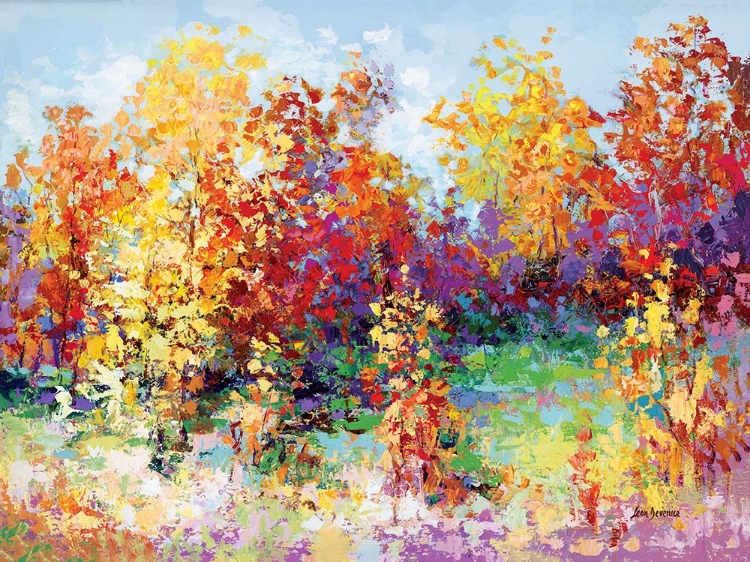 Picture of COLORFUL AUTUMN LANDSCAPE I