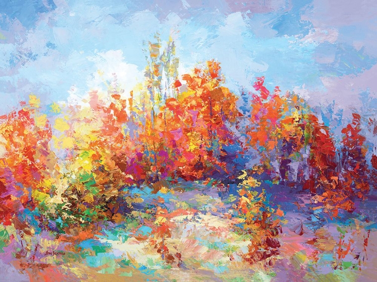 Picture of COLORFUL AUTUMN LANDSCAPE II