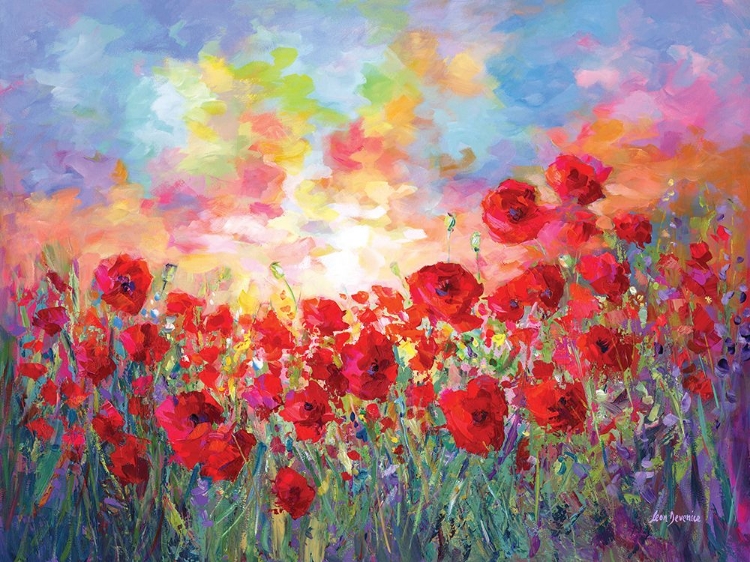 Picture of POPPY FLOWER FIELD