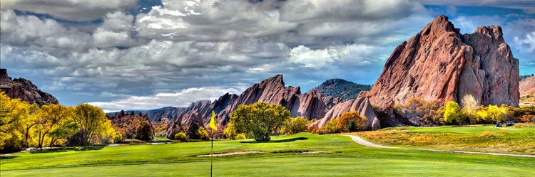 Picture of THE ROXBOROUGH ARROWHEAD GOLF CLUB IN LITTLETON, COLORADO PANORAMA