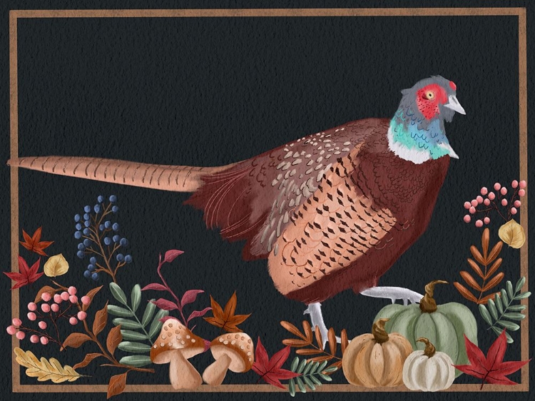 Picture of AUTUMN PHEASANT I