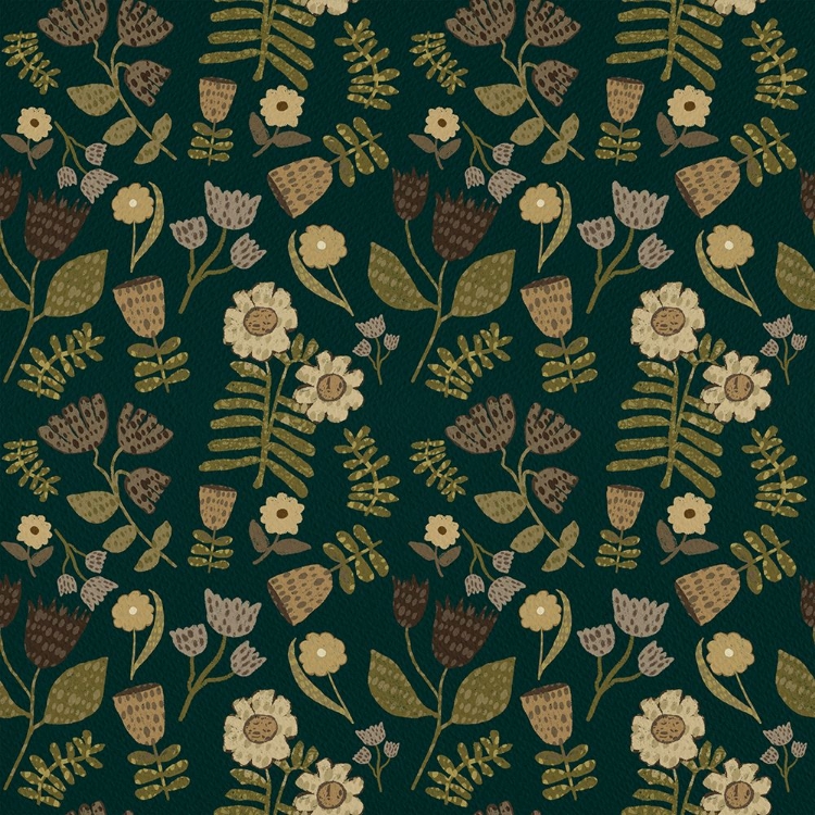 Picture of BOTANICAL MOTIF PATTERN II