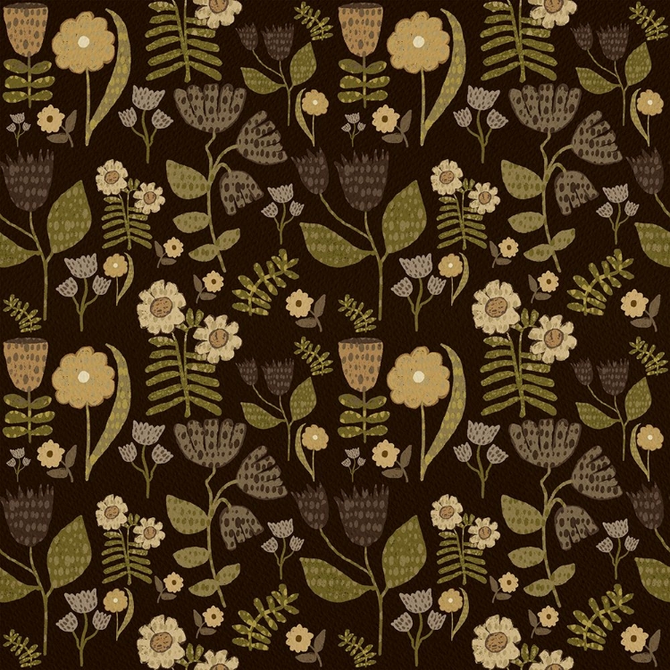 Picture of BOTANICAL MOTIF PATTERN III