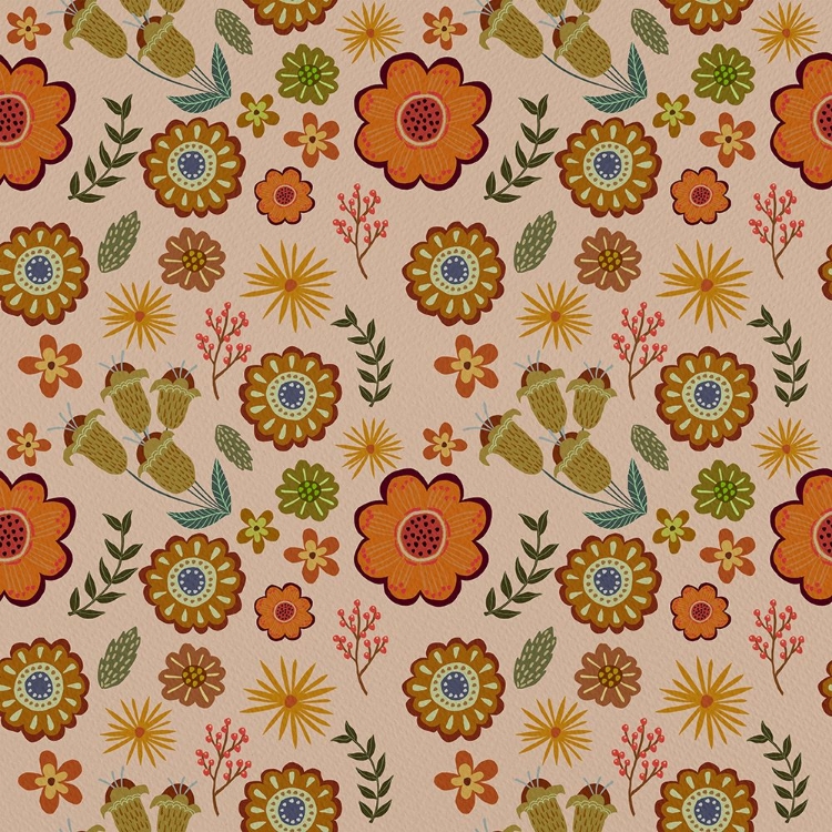 Picture of FLORAL MOTIF PATTERN I