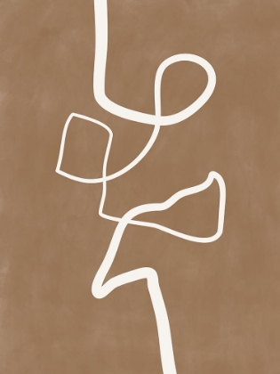 Picture of BROWN SINGLE LINE ARTWORK