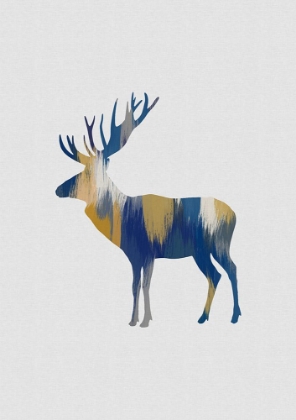 Picture of BLUE A YELLOW MOOSE