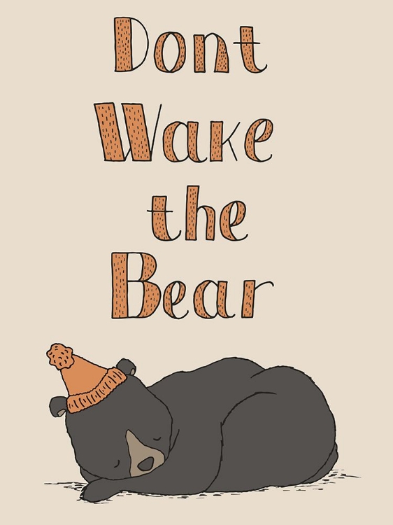 Picture of DONT WAKE THE BEAR