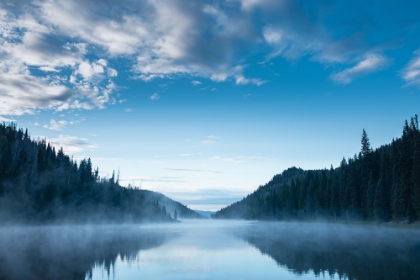 Picture of MOUNTAIN LAKE MORNING