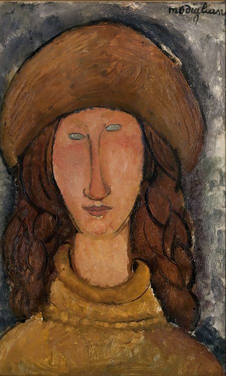 Picture of JEANNE HEBUTERNE 1918