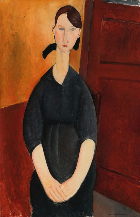 Picture of PORTRAIT OF PAULETTE JOURDAIN 1919