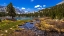 Picture of HEART LAKE IN LITTLE LAKES VALLEY-JOHN MUIR WILDERNESS-CALIFORNIA-USA