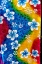 Picture of POLYNESIAN FLORAL TEXTILE CLOTH-HONOLULU-HAWAII.