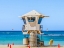 Picture of LIFEGUARD STATION-WAIKIKI BEACH-HONOLULU-OAHU-HAWAII.