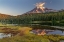 Picture of APTLY NAMED REFLECTION LAKE IN MOUNT RAINIER NATIONAL PARK-WASHINGTON STATE-USA