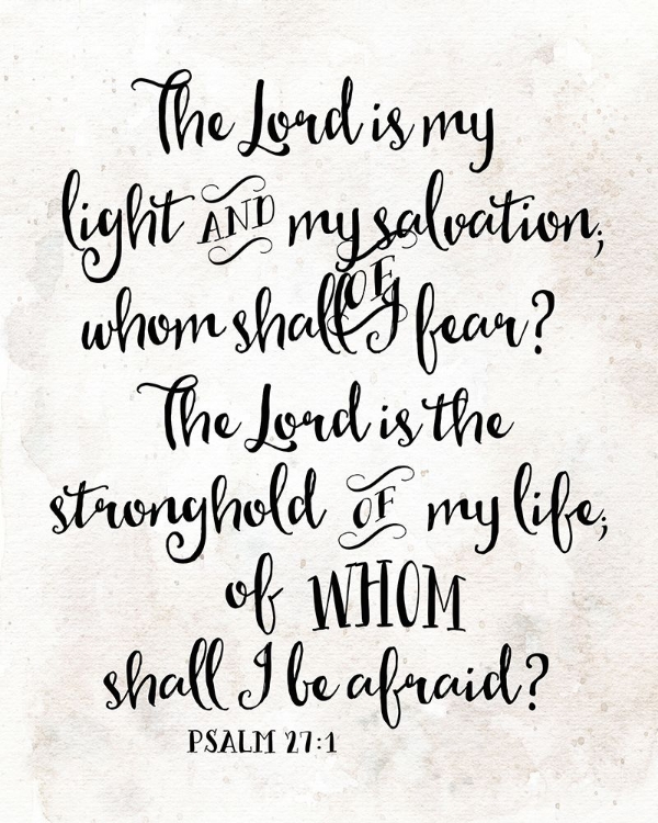 Picture of PSALM 27:1