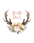 Picture of HELLO DEER FLORAL