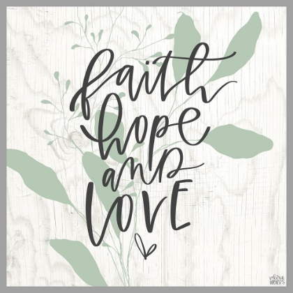 Picture of FAITH, HOPE, LOVE
