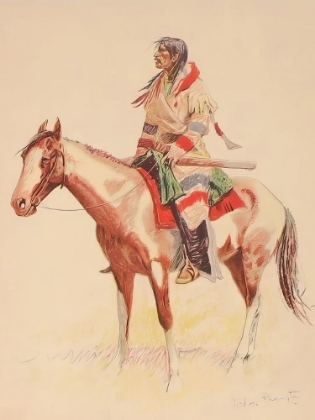 Picture of HALF-BREED FROM A BUNCH OF BUCKSKINS