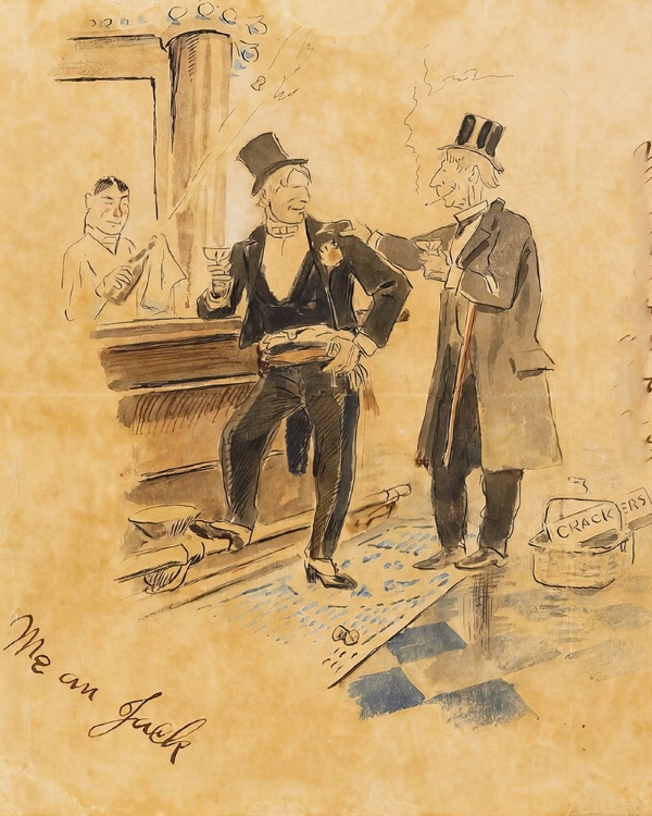 Picture of FRIEND SID LETTER ILLUSTRATION 1907