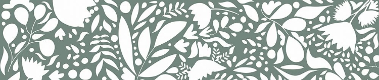 Picture of SCANDI GREEN WHITE PATTERN