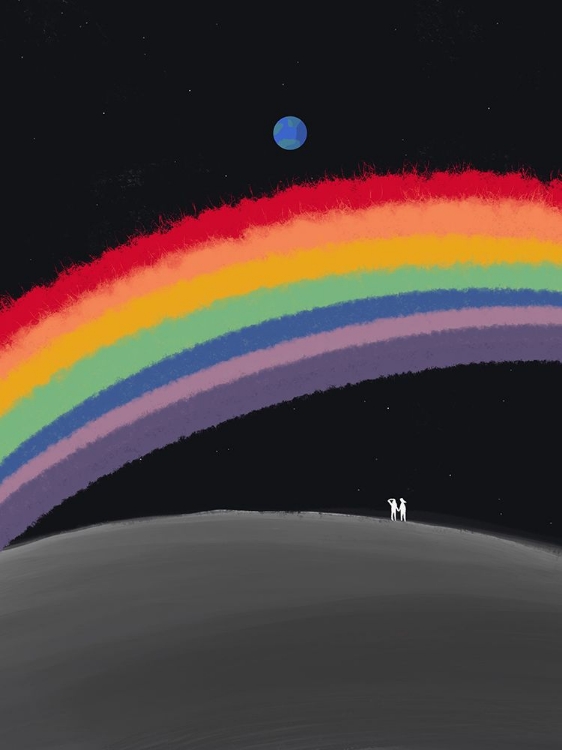 Picture of RAINBOW OVER THE GALAXY