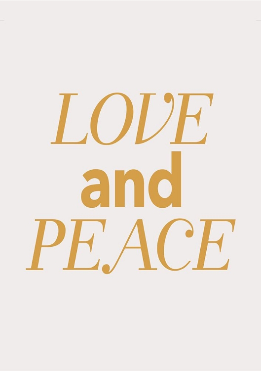 Picture of LOVE AND PEACE