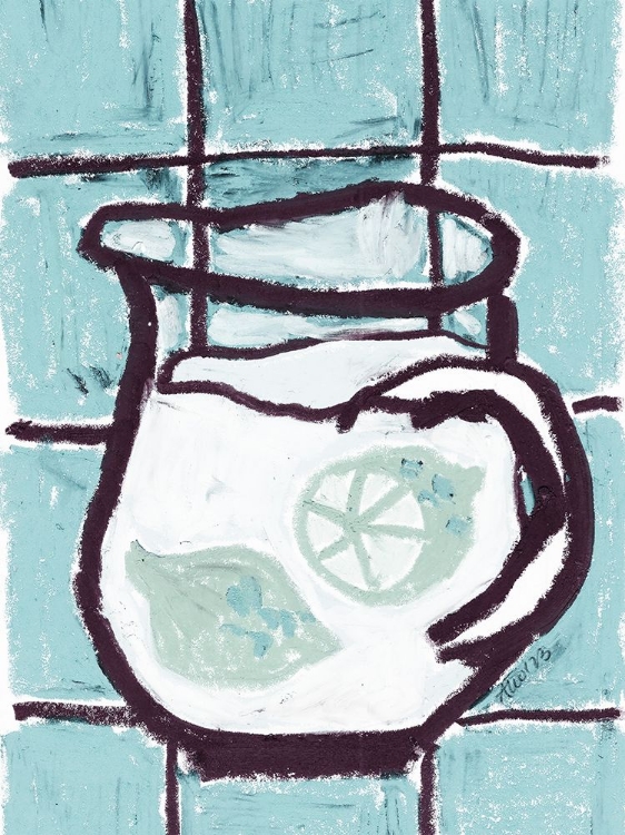 Picture of JUG OF LEMONADE BLUE