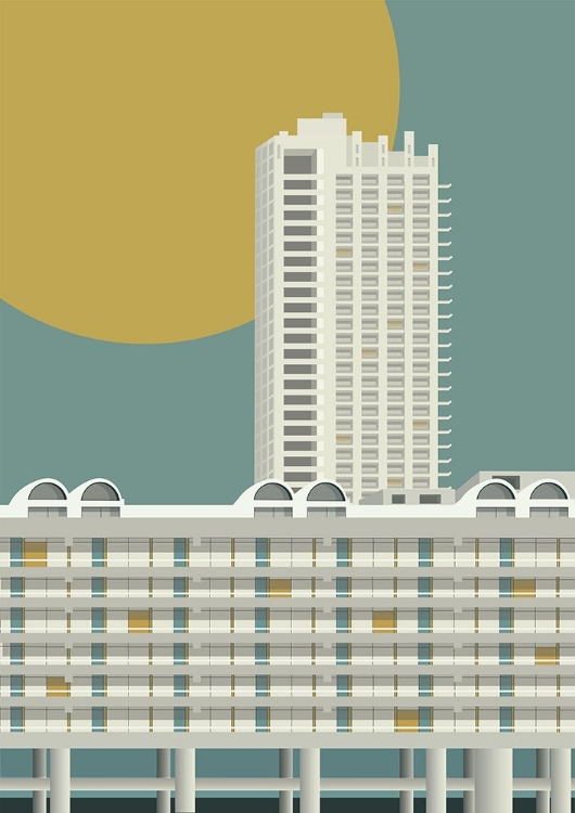 Picture of BARBICAN PRINT