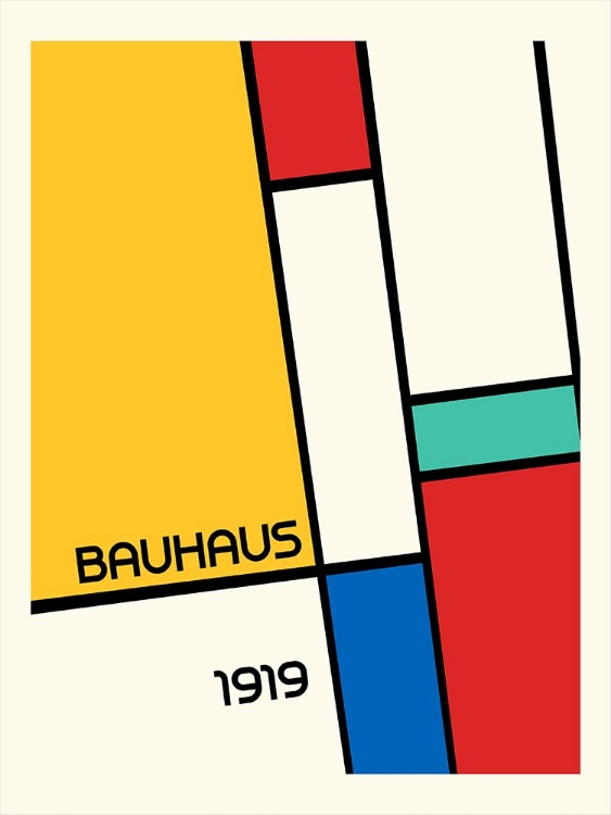 Picture of BAUHAUS GEOMETRIC DESIGN RETRO