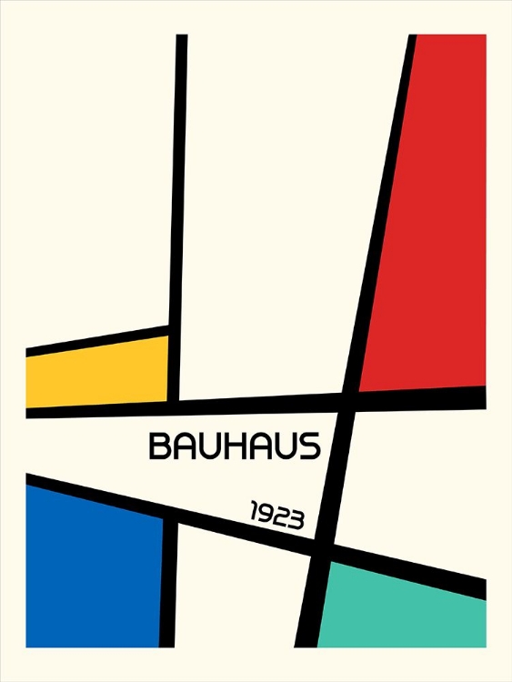 Picture of BAUHAUS GEOMETRIC DESIGN RETRO