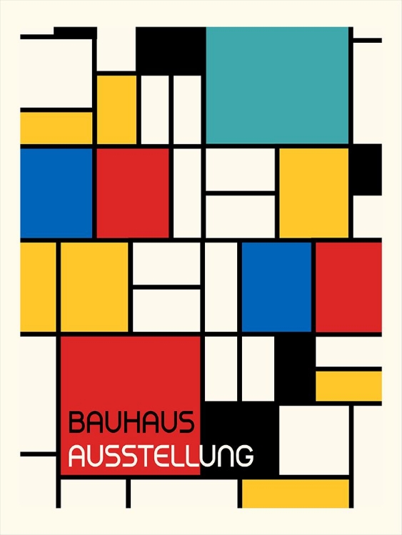 Picture of BAUHAUS GEOMETRIC DESIGN RETRO