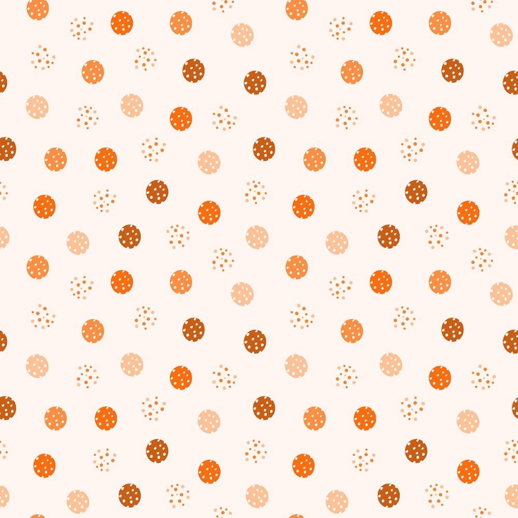 Picture of PEACHY DOTS PEACH ON TAN