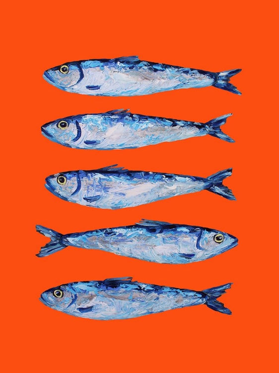 Picture of SARDINES ON ORANGE