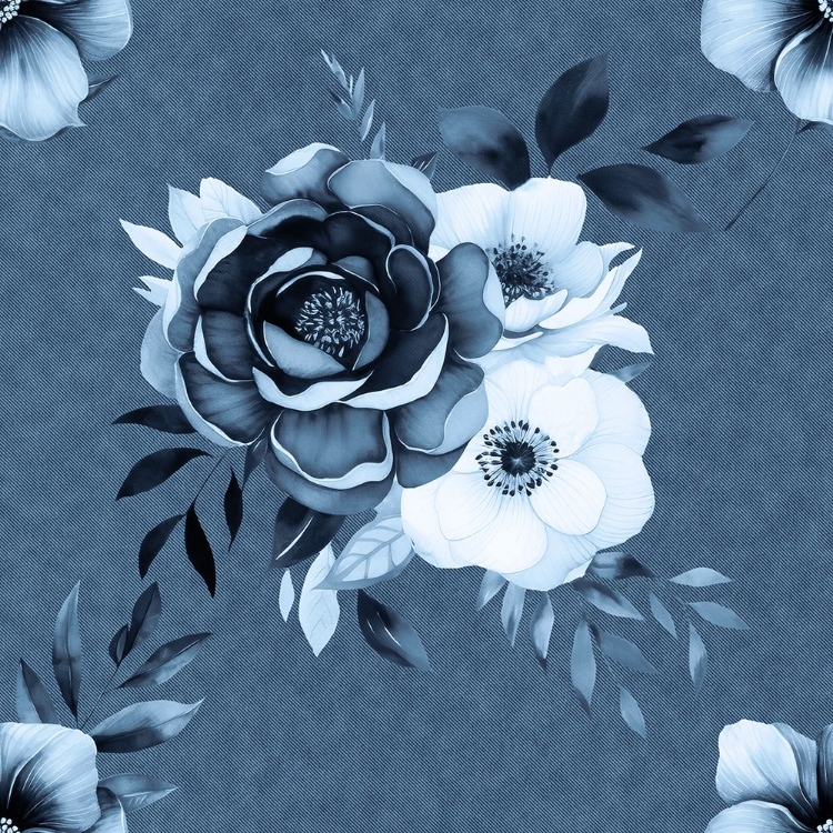 Picture of DENIM FLORAL 1 5