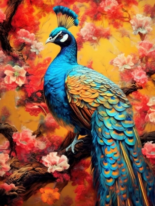 Picture of PEACOCK BIRD ANIMAL