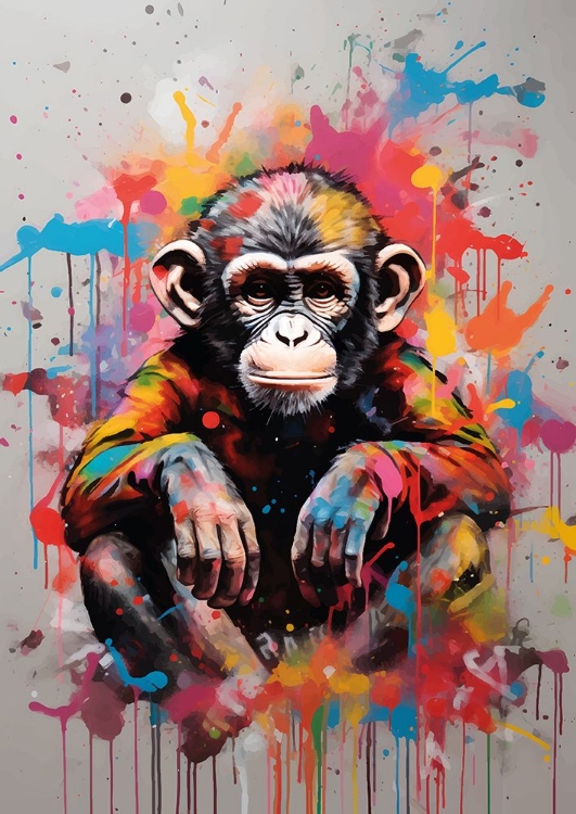 Picture of MONKEY POP ART