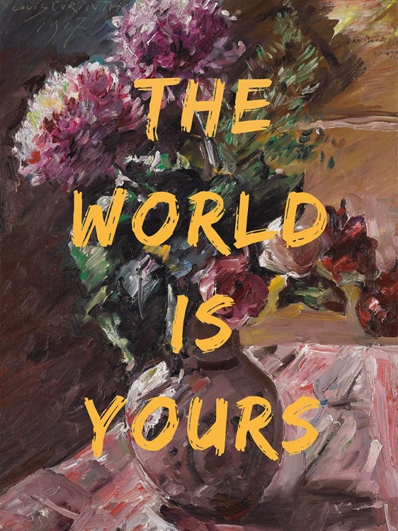 Picture of THE WORLD IS YOURS