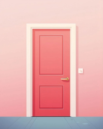 Picture of BEHIND BEAUTIFUL PINK CLOSED DOORS.PNG