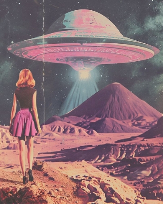 Picture of PINK UFO LANDING