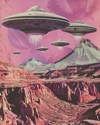 Picture of UFOS CANYON LANDING
