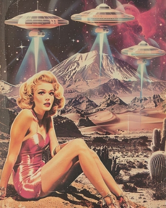 Picture of VINTAGE UFO BABE