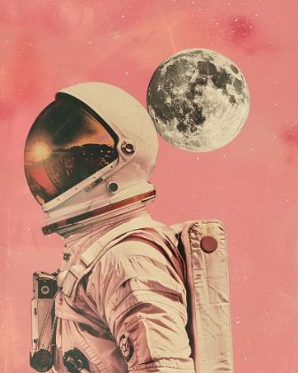 Picture of SPACEMAN MOON COLLAGE
